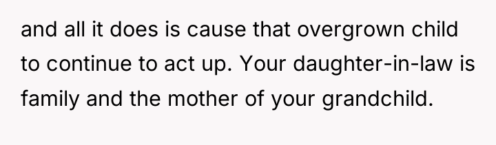 and all it does is cause that overgrown child to...