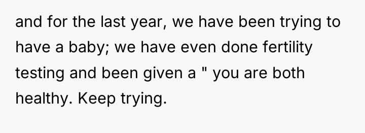 and for the last year, we have been trying to...