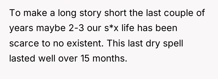To make a long story short the last couple of...