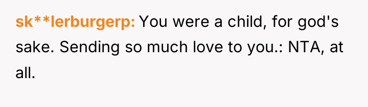sk**lerburgerp You were a child, for god's sake. Sending so...