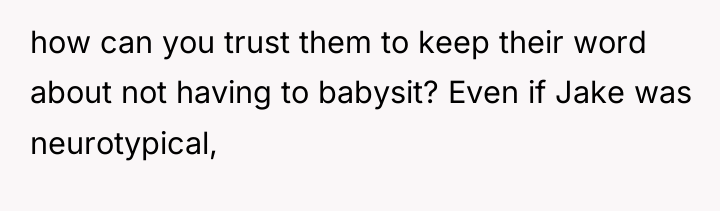 how can you trust them to keep their word about...