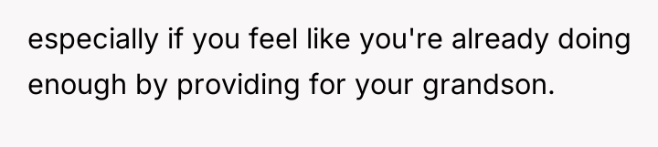 especially if you feel like you're already doing enough by...