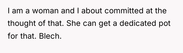 I am a woman and I about committed at the...