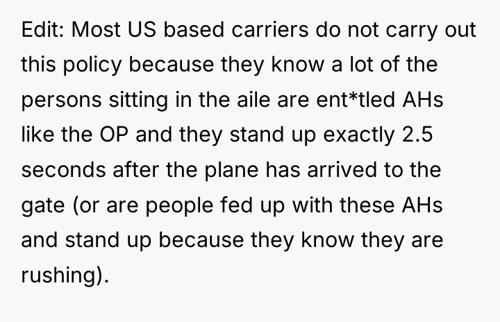 Edit: Most US based carriers do not carry out this...