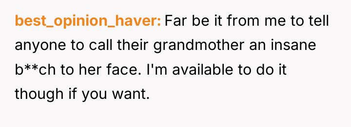 best_opinion_haver Far be it from me to tell anyone to...
