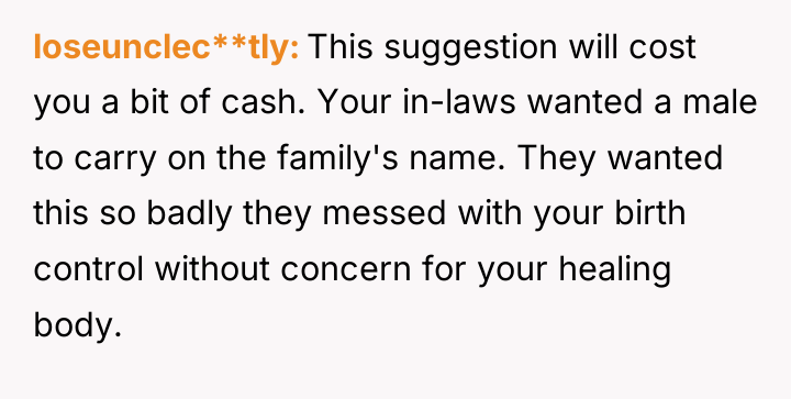loseunclec**tly This suggestion will cost you a bit of cash....