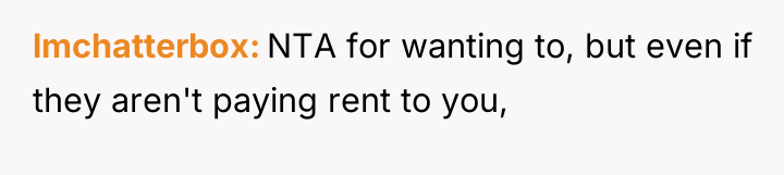 lmchatterbox NTA for wanting to, but even if they aren't...