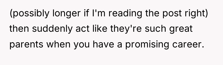 (possibly longer if I'm reading the post right) then suddenly...