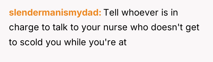 slendermanismydad Tell whoever is in charge to talk to your...