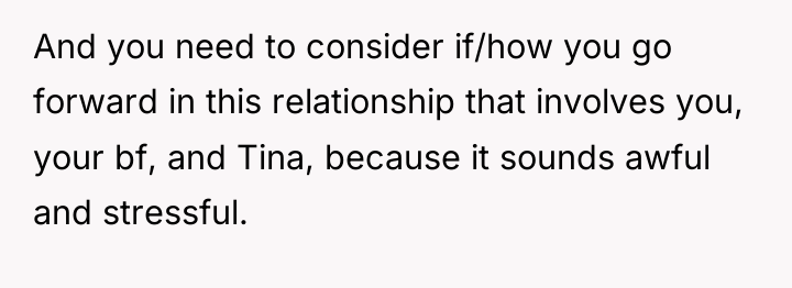 And you need to consider if/how you go forward in...