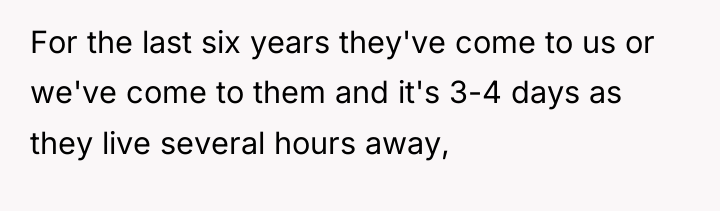 For the last six years they've come to us or...