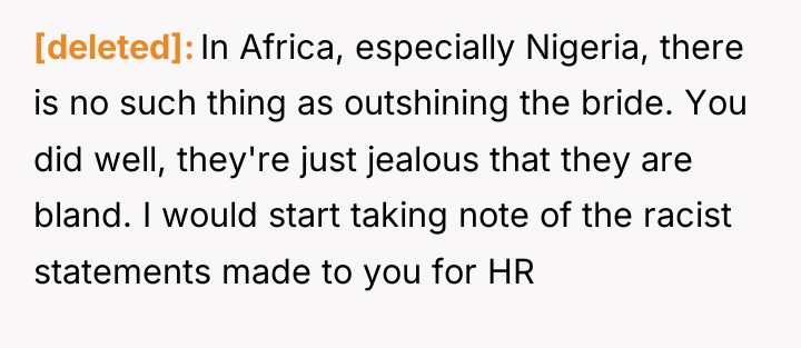 [deleted] In Africa, especially Nigeria, there is no such thing...