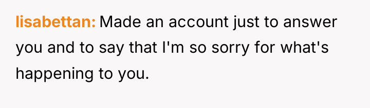lisabettan Made an account just to answer you and to...