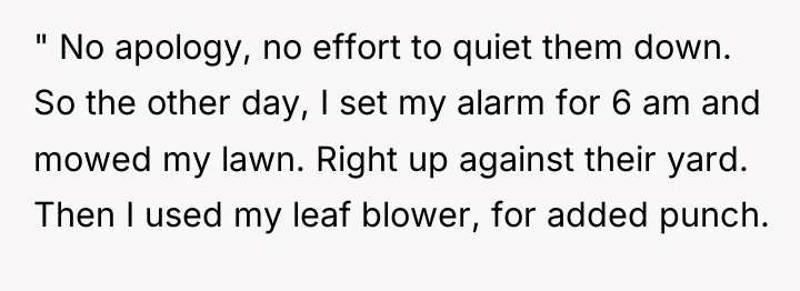 " No apology, no effort to quiet them down. So...