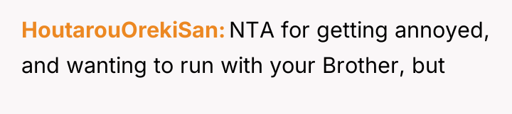 HoutarouOrekiSan NTA for getting annoyed, and wanting to run with...