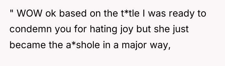 " WOW ok based on the t*tle I was ready...