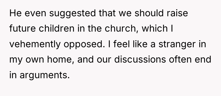 He even suggested that we should raise future children in...
