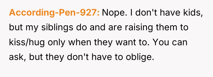 According-Pen-927 Nope. I don't have kids, but my siblings do...