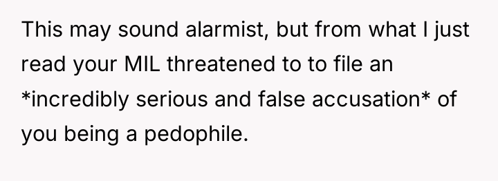 This may sound alarmist, but from what I just read...