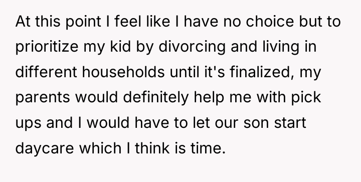 At this point I feel like I have no choice...