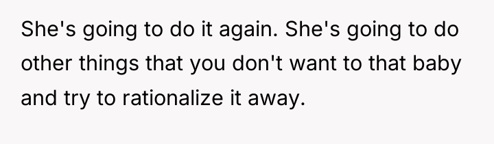 She's going to do it again. She's going to do...