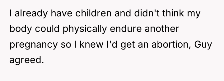 I already have children and didn't think my body could...