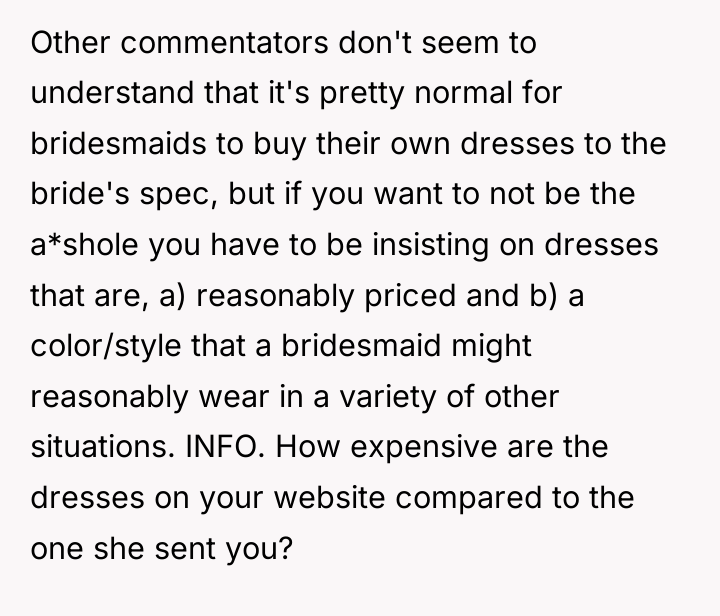 Other commentators don't seem to understand that it's pretty normal...