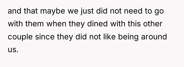 and that maybe we just did not need to go...
