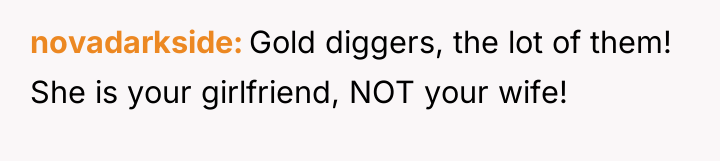 novadarkside Gold diggers, the lot of them! She is your...