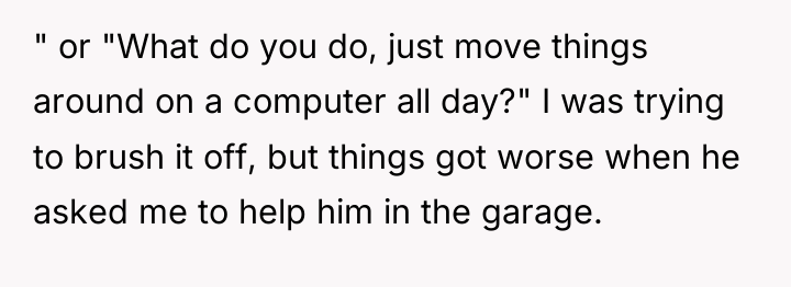 " or "What do you do, just move things around...