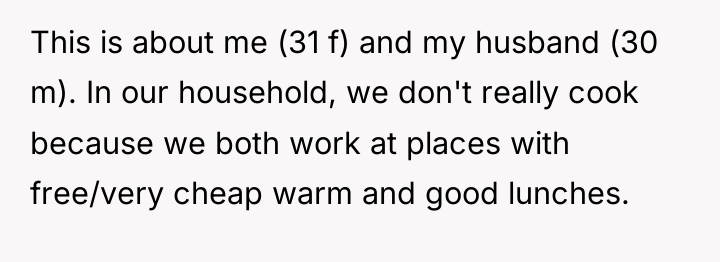 This is about me (31 f) and my husband (30...