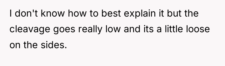 I don't know how to best explain it but the...