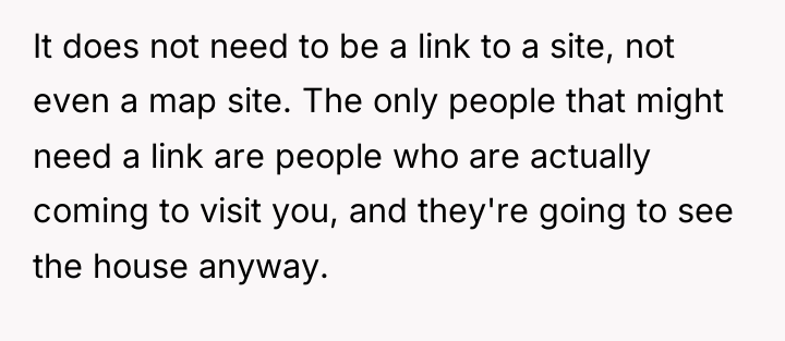 It does not need to be a link to a...