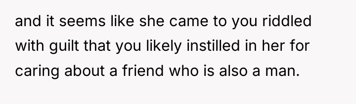 and it seems like she came to you riddled with...