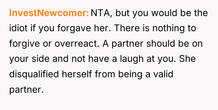 InvestNewcomer NTA, but you would be the idiot if you...