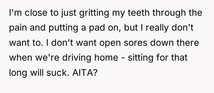 I'm close to just gritting my teeth through the pain...