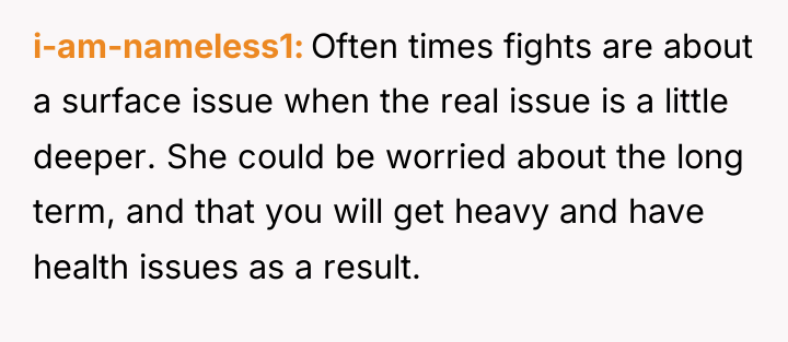 i-am-nameless1 Often times fights are about a surface issue when...