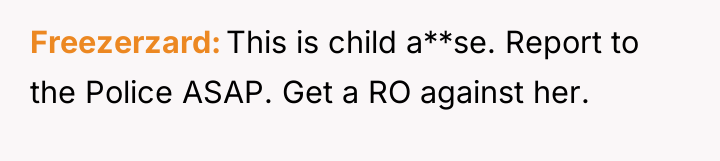 Freezerzard This is child a**se. Report to the Police ASAP....