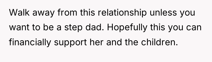 Walk away from this relationship unless you want to be...