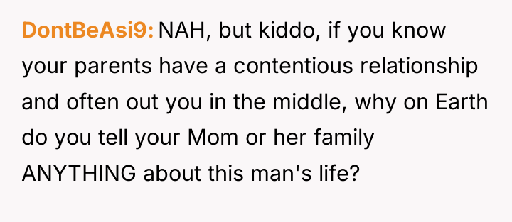 DontBeAsi9 NAH, but kiddo, if you know your parents have...