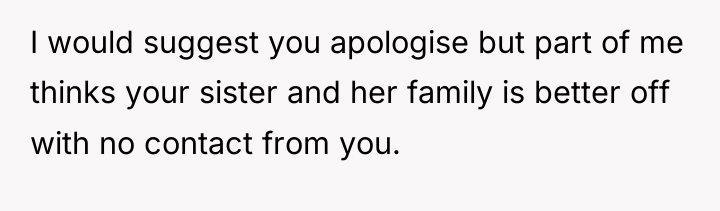 I would suggest you apologise but part of me thinks...