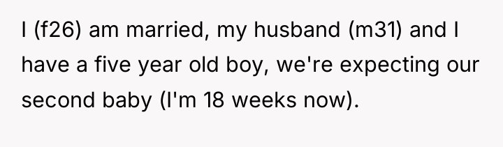 I (f26) am married, my husband (m31) and I have...