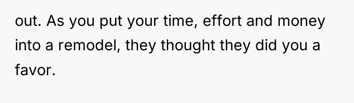 out. As you put your time, effort and money into...