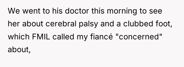 We went to his doctor this morning to see her...