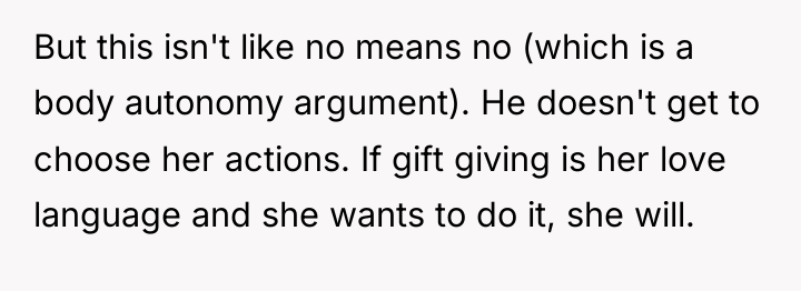 But this isn't like no means no (which is a...