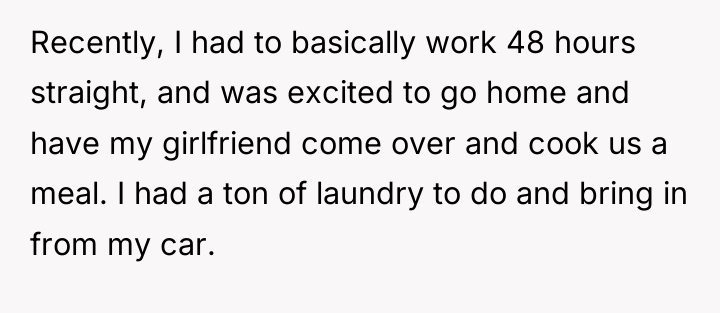 Recently, I had to basically work 48 hours straight, and...
