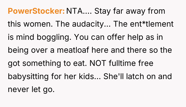 PowerStocker NTA.... Stay far away from this women. The audacity......