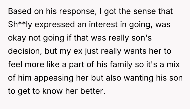 Based on his response, I got the sense that Sh**ly...