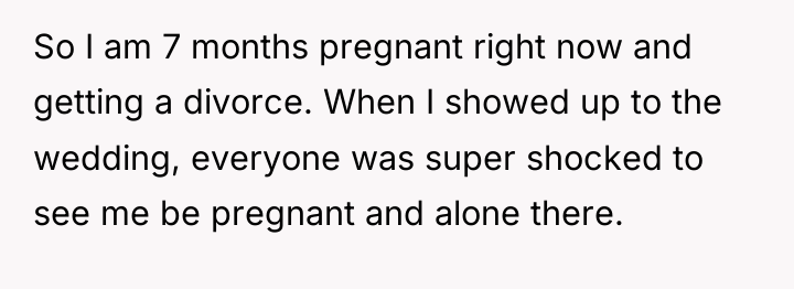 So I am 7 months pregnant right now and getting...