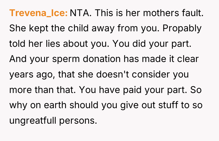 Trevena_Ice NTA. This is her mothers fault. She kept the...